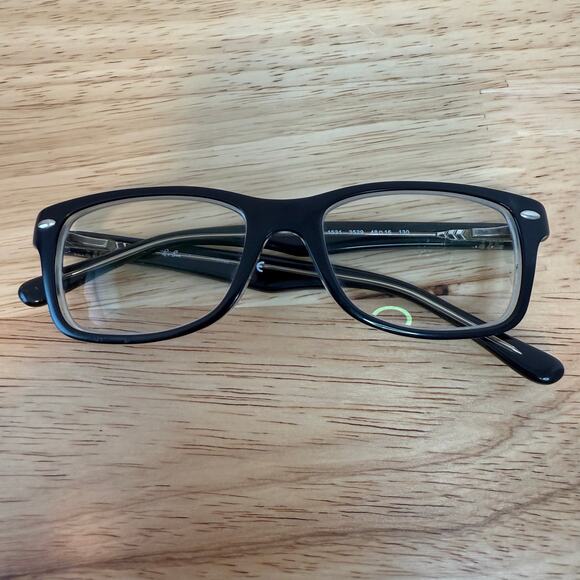 Ray-Ban RX1531 3529 48-16 Black Eyeglass Frames Only Unisex 130mm Wayfarer Style - Picture 1 of 10